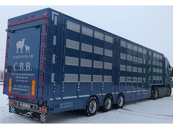 Livestock semi-trailer for transportation of animals PLAVAC 3+4: picture 1