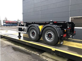 New Container transporter/ Swap body semi-trailer Pacton 20ft. containerchassis | geschikt voor BDF | vloeistof containers: picture 1