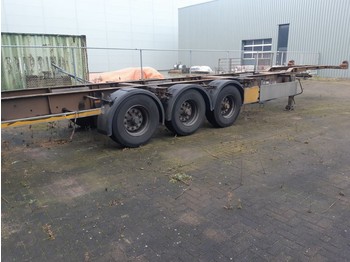 Container transporter/ Swap body semi-trailer Pacton 3 Axles BPW 2 X 20ft or 40ft: picture 1