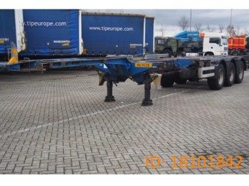 Container transporter/ Swap body semi-trailer Pacton 3 x ausziehbar: 20-30-40-45 ft: picture 1