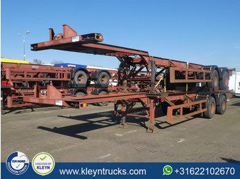 Container transporter/ Swap body semi-trailer Pacton 40 FT 2 AXLES BPW full steel: picture 1