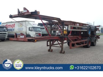 Container transporter/ Swap body semi-trailer Pacton 40 FT DOUBLE TYRES spring suspension: picture 1