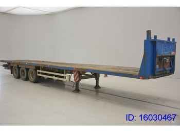 Dropside/ Flatbed semi-trailer Pacton Flat - air ride suspension: picture 1