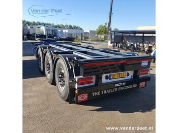New Chassis semi-trailer Pacton Flex XL containerchassis: picture 1