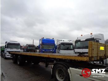 Dropside/ Flatbed semi-trailer Pacton Oplegger lames/steel jumelee/double tyres: picture 1