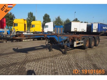 Container transporter/ Swap body semi-trailer Pacton Polyvalent skelet 20-30-40-45 ft: picture 1