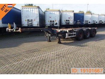 Container transporter/ Swap body semi-trailer Pacton Polyvalent skelet 20-30-40-45 ft: picture 1