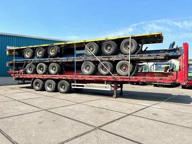 Dropside/ Flatbed semi-trailer Pacton T3-001 13.60 METER (CURTAINSIDE) TRAILERPACKAGE (DRUM BRAKES / SAF AXLES / ABS BRAKE SYSTEM): picture 5