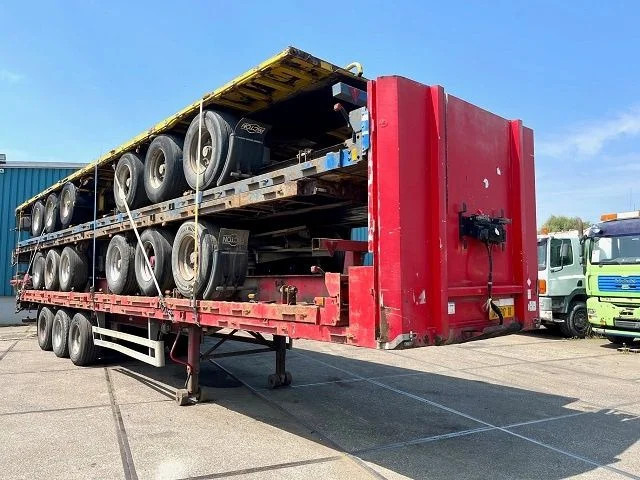 Dropside/ Flatbed semi-trailer Pacton T3-001 13.60 METER (CURTAINSIDE) TRAILERPACKAGE (DRUM BRAKES / SAF AXLES / ABS BRAKE SYSTEM): picture 3