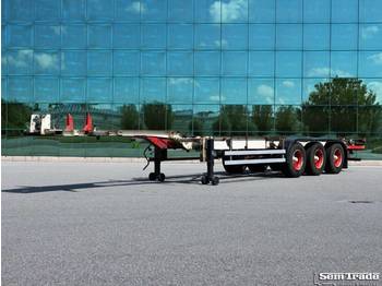 New Container transporter/ Swap body semi-trailer Pacton T3-007 40 FT / 45 FT BPW AXLES: picture 1