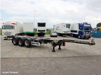 Container transporter/ Swap body semi-trailer Pacton T3-010 20-30-40-45ft HC MULTICHASSIS 2 PIECES ADR BPW AXLES: picture 1