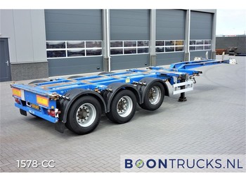 Container transporter/ Swap body semi-trailer Pacton T3-010 | 20-30-40-45ft HC * MULTI CHASSIS: picture 1