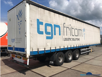 Curtainsider semi-trailer Pacton T3-011 Curtainsider/sliding roof: picture 1