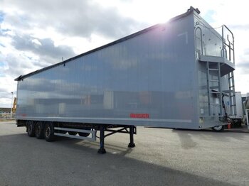 Walking floor semi-trailer REISCH RSBS-3-13, 8mm Boden 92m³, Liftachse,: picture 1