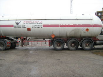 Tank semi-trailer for transportation of gas ROBINE: picture 1