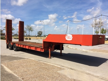 Low loader semi-trailer for transportation of heavy machinery ROBUSTE KAISER: picture 1