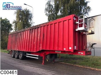 Tipper semi-trailer ROBUSTE kipper 75 M3, Disc brakes, Steel chassis and steel loading platform: picture 1