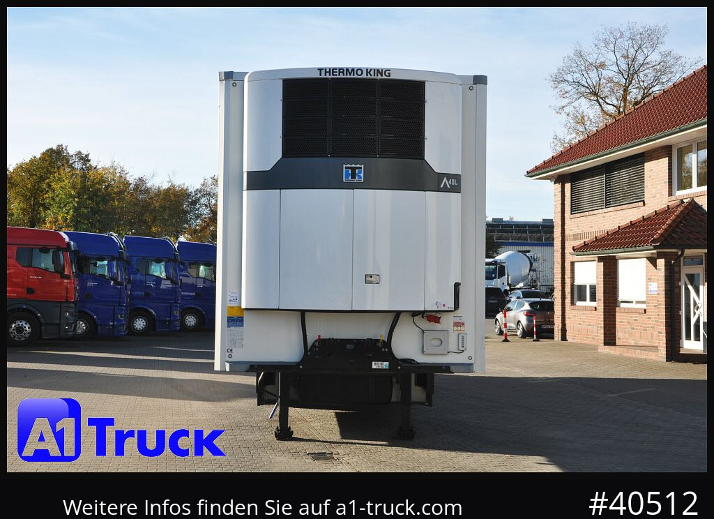 Refrigerator semi-trailer KOEGEL ThermoKing A400, Doppelstock, Blumenbreit
