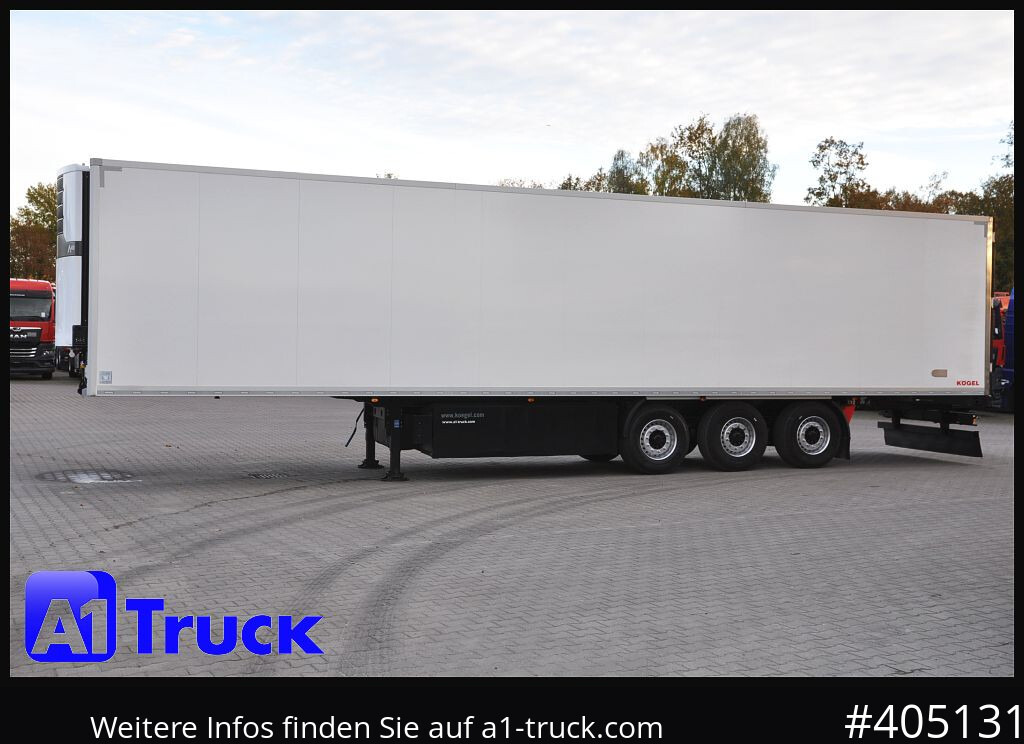 Refrigerator semi-trailer KOEGEL ThermoKing A400, Doppelstock, Blumenbreit