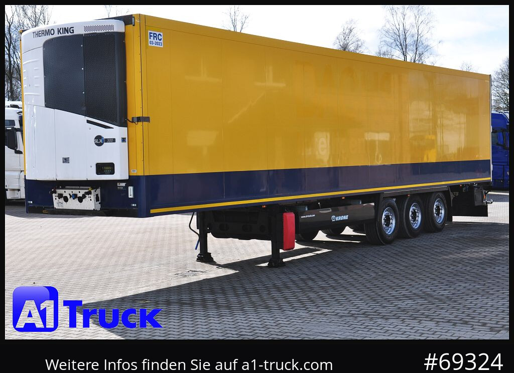 Refrigerator semi-trailer KRONE SD, ThermoKing SLX i 300, Doppelstock, 255.966km