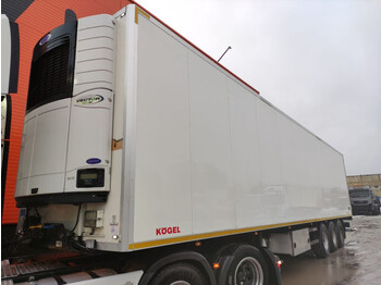 Refrigerator semi-trailer Kögel SV 24 Carrier Vector 1850 Mt / DOPPELSTOCK