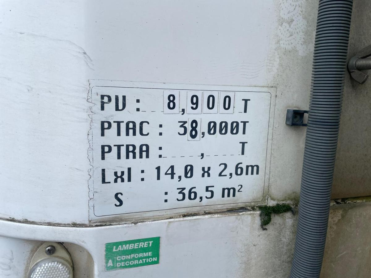 Refrigerator semi-trailer Lamberet