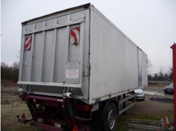 ROHR SA 19-I Kühlkoffer, Hydr. Verladerrampe, KUK Kühlanlage, Year 1991 - Refrigerator semi-trailer