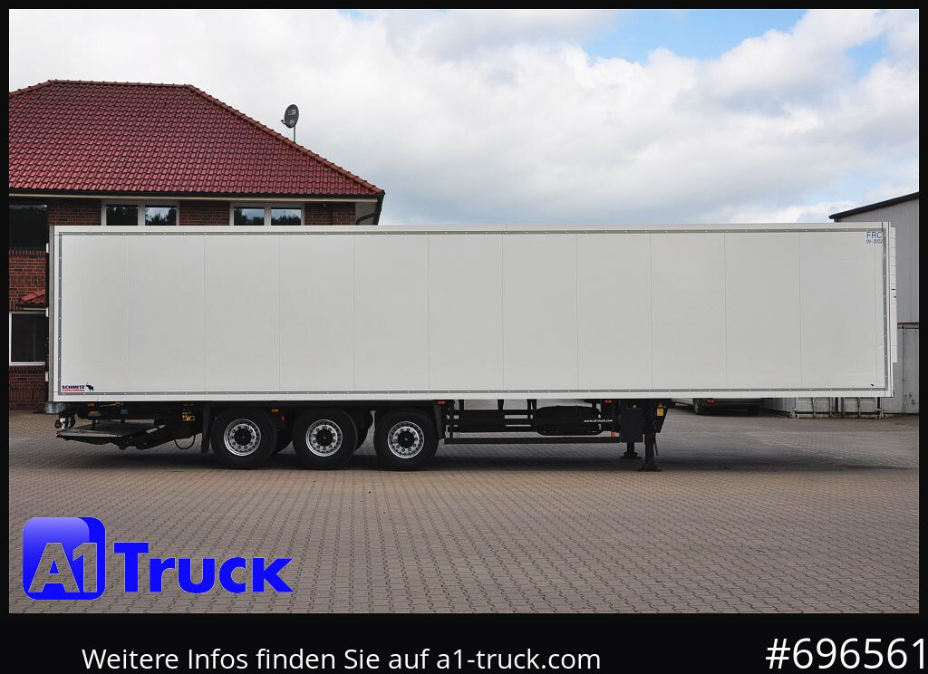 Refrigerator semi-trailer SCHMITZ SKO 24,  LBW, Multitemp, Ladebordwand, Blumenbreit