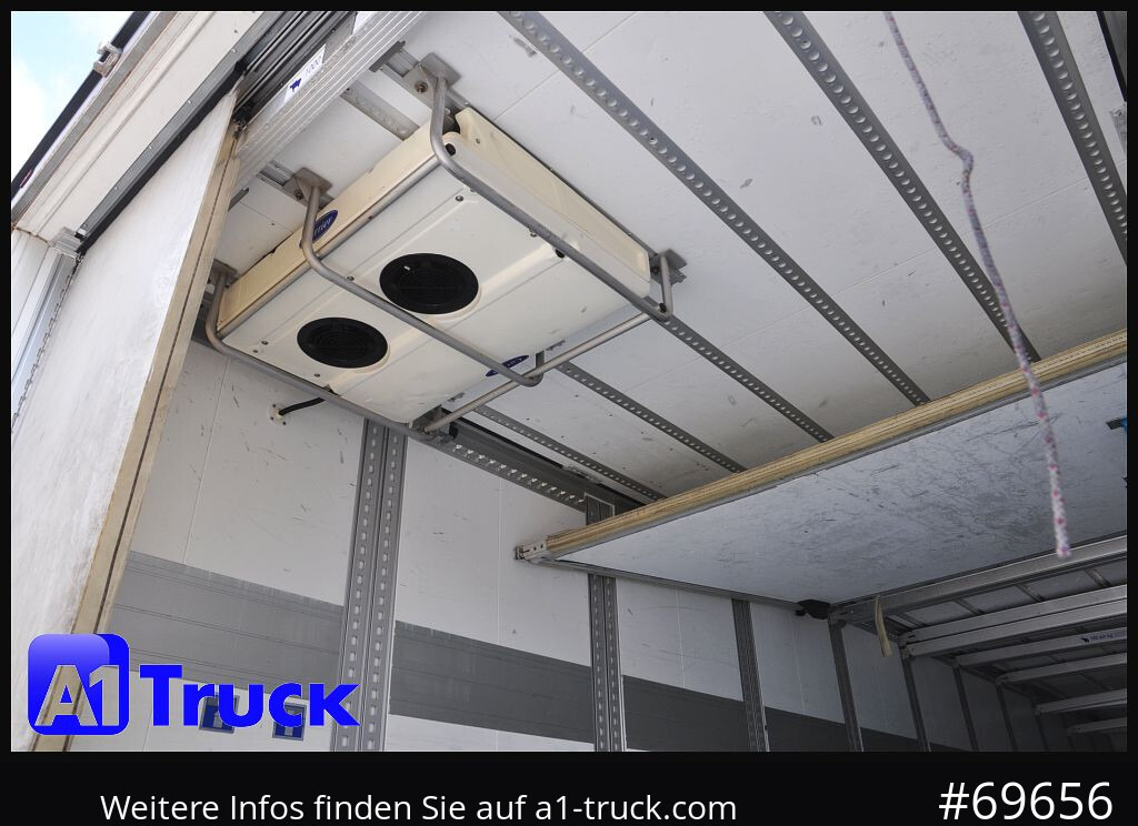 Refrigerator semi-trailer SCHMITZ SKO 24,  LBW, Multitemp, Ladebordwand, Blumenbreit