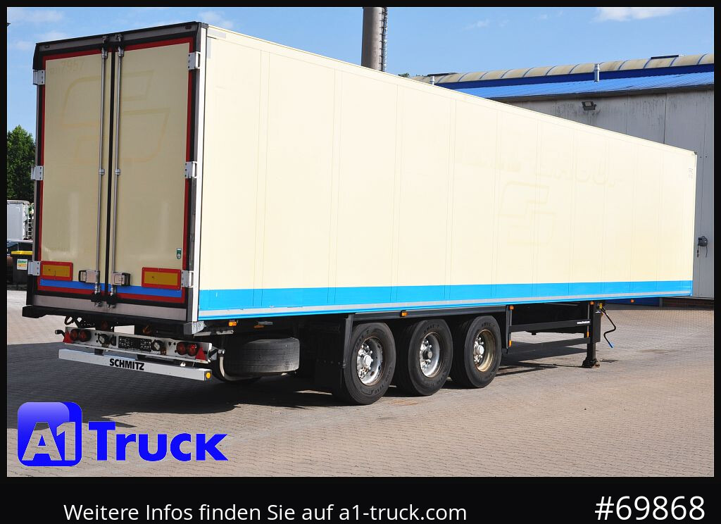 Refrigerator semi-trailer SCHMITZ SKO FP60,  Carrier 1950 Mt. Doppelstock Lift,
