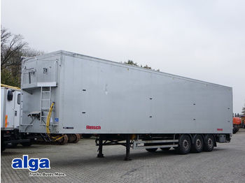 Walking floor semi-trailer Reisch RSBS 35/24 LK, Liftachse, 92m³, CargoFloor, Alu: picture 1