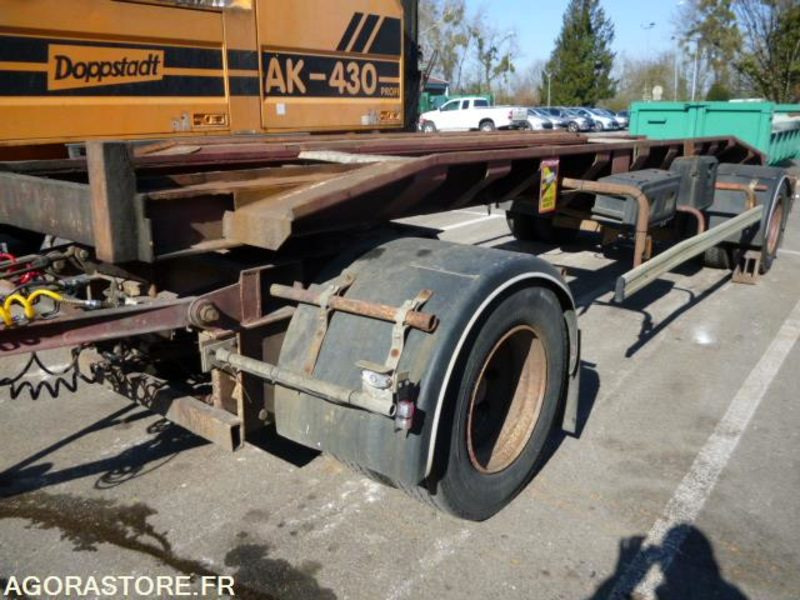Semi-trailer Remorque Porte Caissons KAISER ROBUSTE