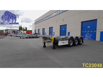 Container transporter/ Swap body semi-trailer Renders EURO 810 Container Transport: picture 1