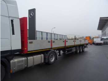 Dropside/ Flatbed semi-trailer Renders N06T31 Teleskop-Plattform 19,93m 28.200kg NL: picture 1