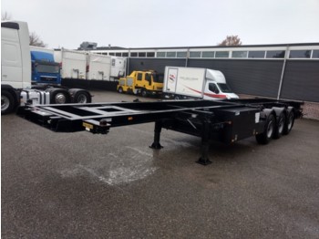Container transporter/ Swap body semi-trailer Renders ROC 12.24 3-assen BPW Bladgeveerd TOP-Staat! 04/2018 APK: picture 1