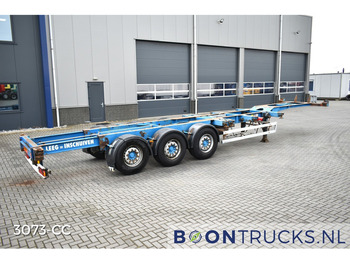 Renders ROC 12.27 | 2x20-30-40ft HC * LIFT AXLE * MB DISC * EXTENDABLE REAR - Container transporter/ Swap body semi-trailer: picture 2