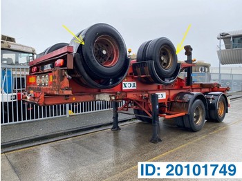 Container transporter/ Swap body semi-trailer Renders Skelet 20 ft: picture 1