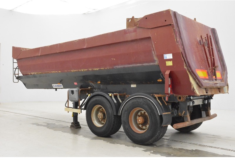Tipper semi-trailer Robuste Kaiser 26 cub in steel: picture 7