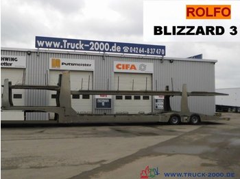 Autotransporter semi-trailer Rolfo BLIZZARD 3 Oversize 8-10 Pkw guter Zustand: picture 1