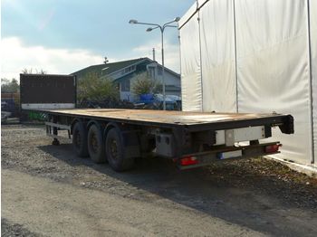 Dropside/ Flatbed semi-trailer SAMRO ST 39 WG: picture 1