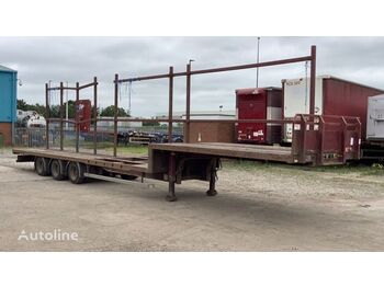 Low loader semi-trailer SCD FLAT - STEPFRAME: picture 1