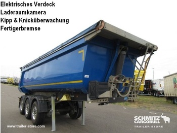 Tipper semi-trailer SCHMITZ Auflieger Kipper Stahlrundmulde 25m³: picture 1