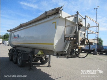 Tipper semi-trailer SCHMITZ Auflieger Kipper Stahlrundmulde 28m³: picture 1