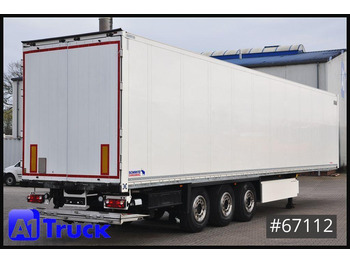 SCHMITZ SCB S3B Koffer, LBW, Liftachse, Trockenfracht, - Closed box semi-trailer: picture 1