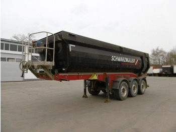Tipper semi-trailer SCHWARZMUELLER 3-Achs Kippmulde Stahl 26m³: picture 1