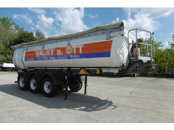 Tipper semi-trailer SCHWARZMUELLER 3-Achs Kippmulde Stahl ca. 26m³ Thermomulde: picture 1