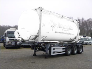 Container transporter/ Swap body semi-trailer SDC 3-axle container trailer 20-30 ft + pump: picture 1