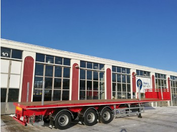 New Chassis semi-trailer SDC Trailers Extendible flatbed: picture 1