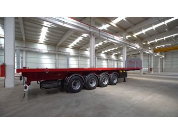 New Dropside/ Flatbed semi-trailer for transportation of timber SINAN TANKER-TREYLER FlatBed - Special Platform: picture 4