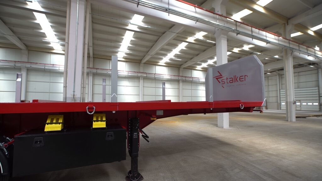 New Dropside/ Flatbed semi-trailer for transportation of timber SINAN TANKER-TREYLER FlatBed - Special Platform: picture 6